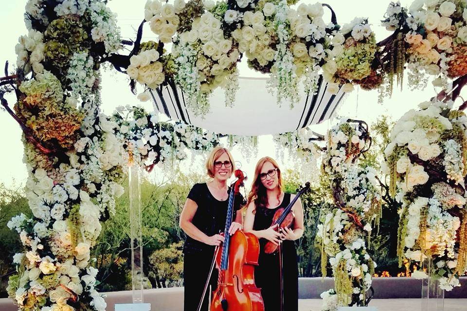 Violin and cello duo