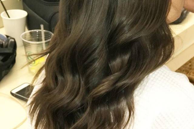 Bridal hair
