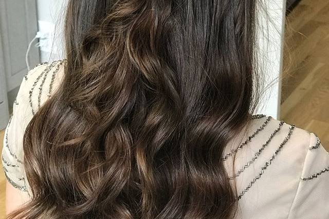 Bridal hair