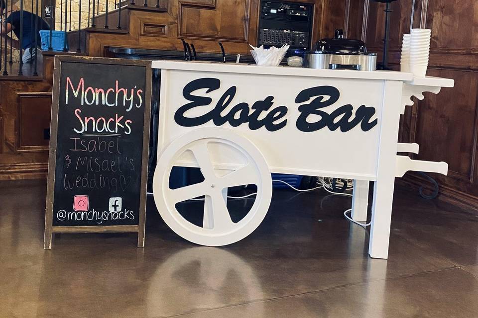 Vintage catering cart