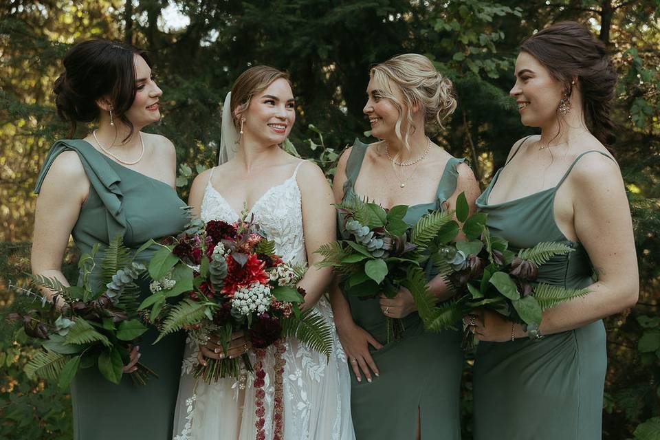 Wedding hair and makeup