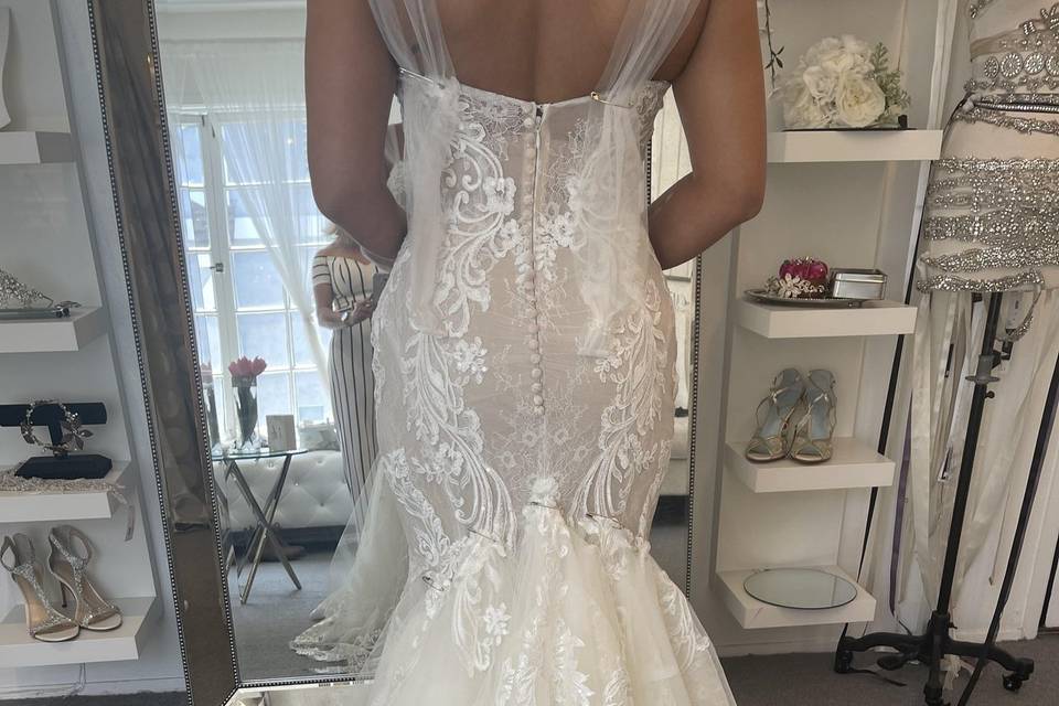 Wedding gown alterations