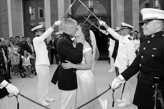 I love a good Military Kiss!
