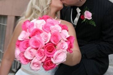 Jamie and Andrew Kissing