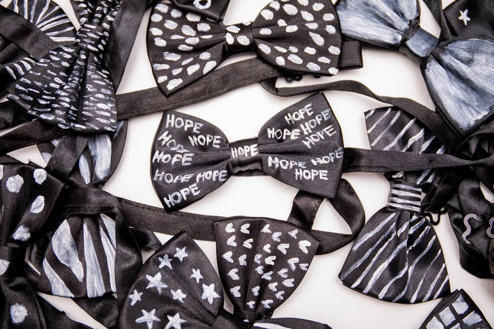 Handpainted bowties