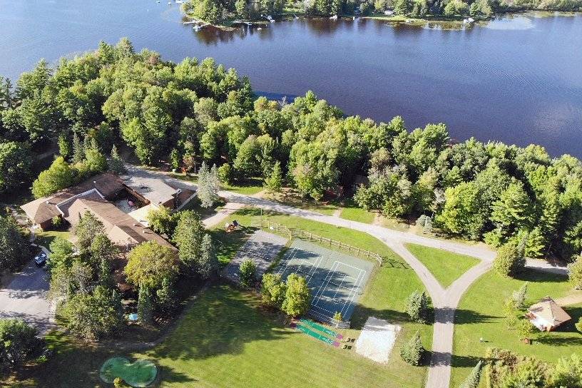 Aerial View of the Resort