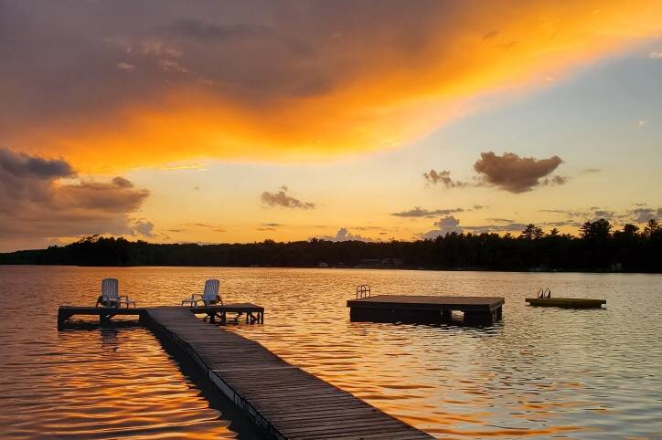 Lake Thompson Sunset