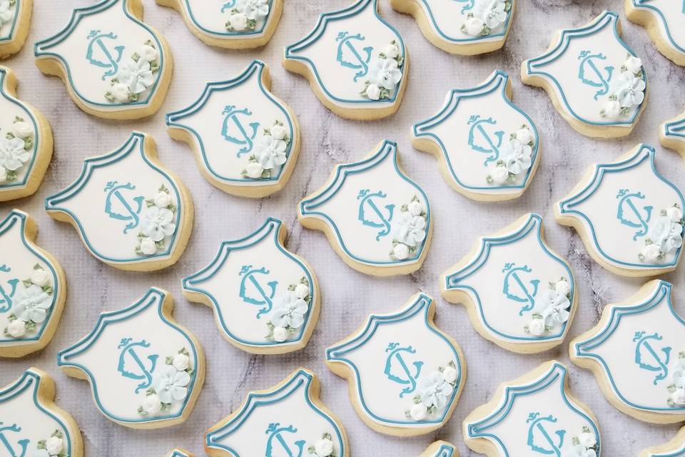 Wedding favor cookies