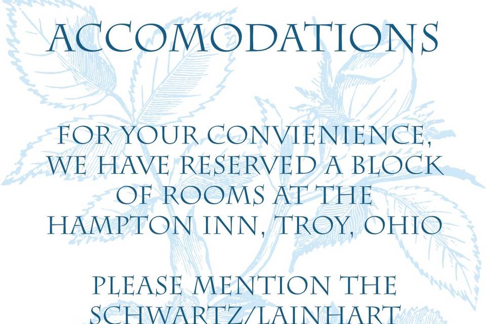 Blue Rose Accommodations