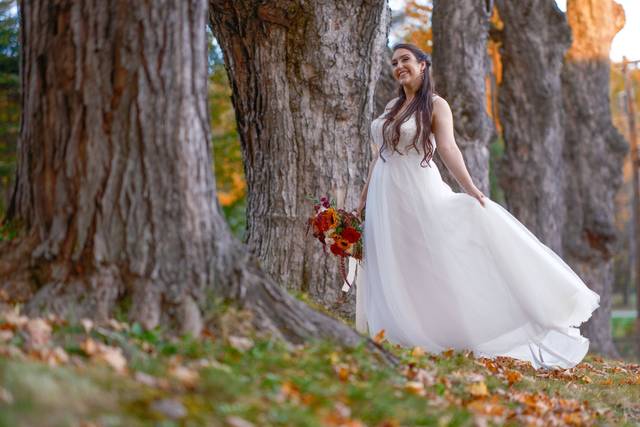 Fall wedding