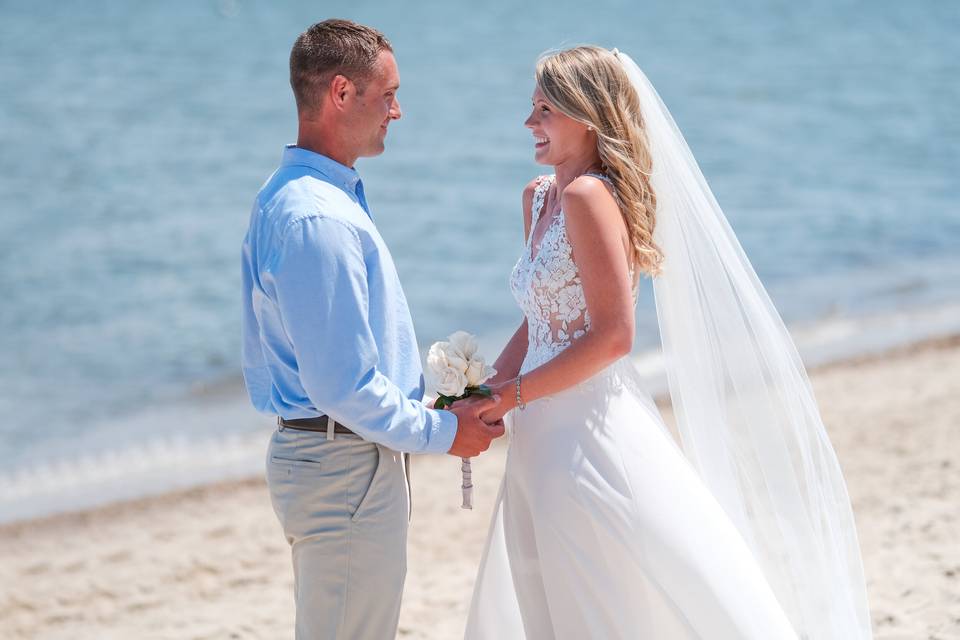 Beach wedding