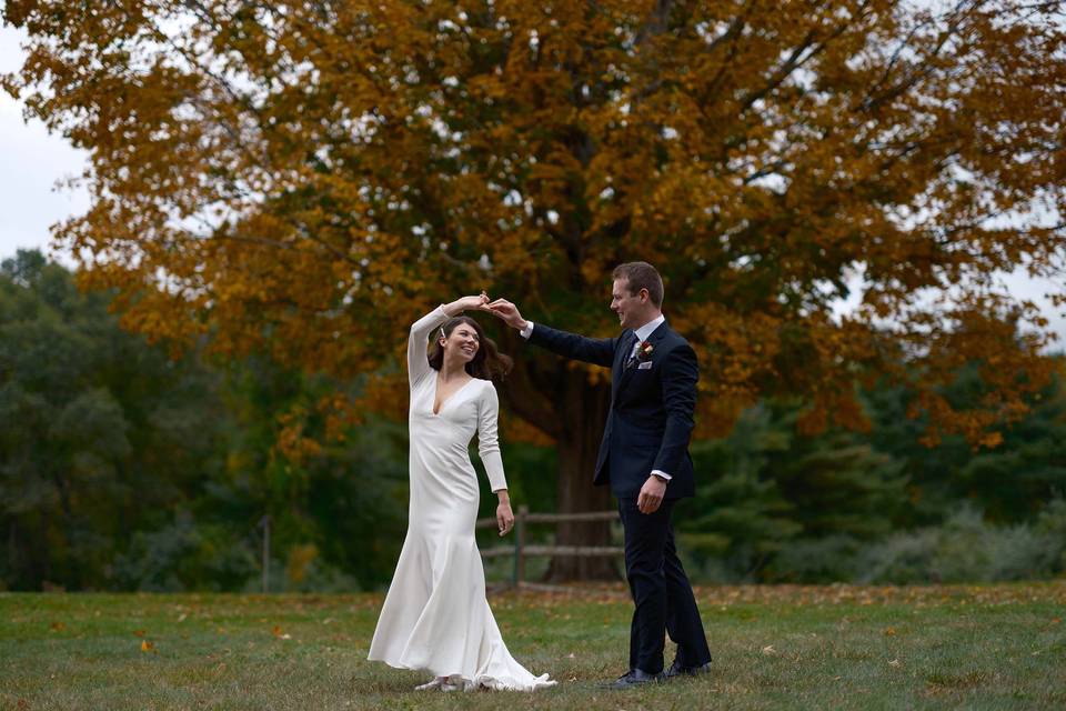 Fall wedding