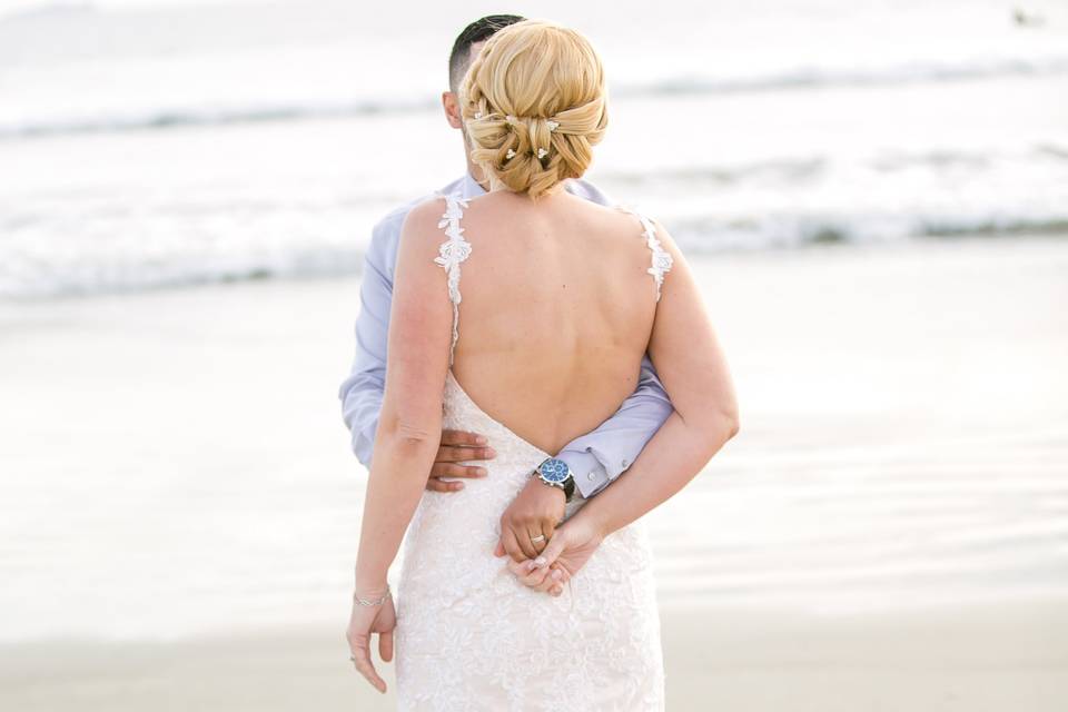 Bridal updo