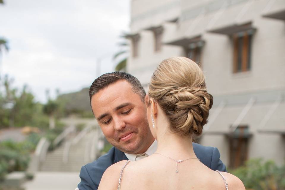 Elegant updo