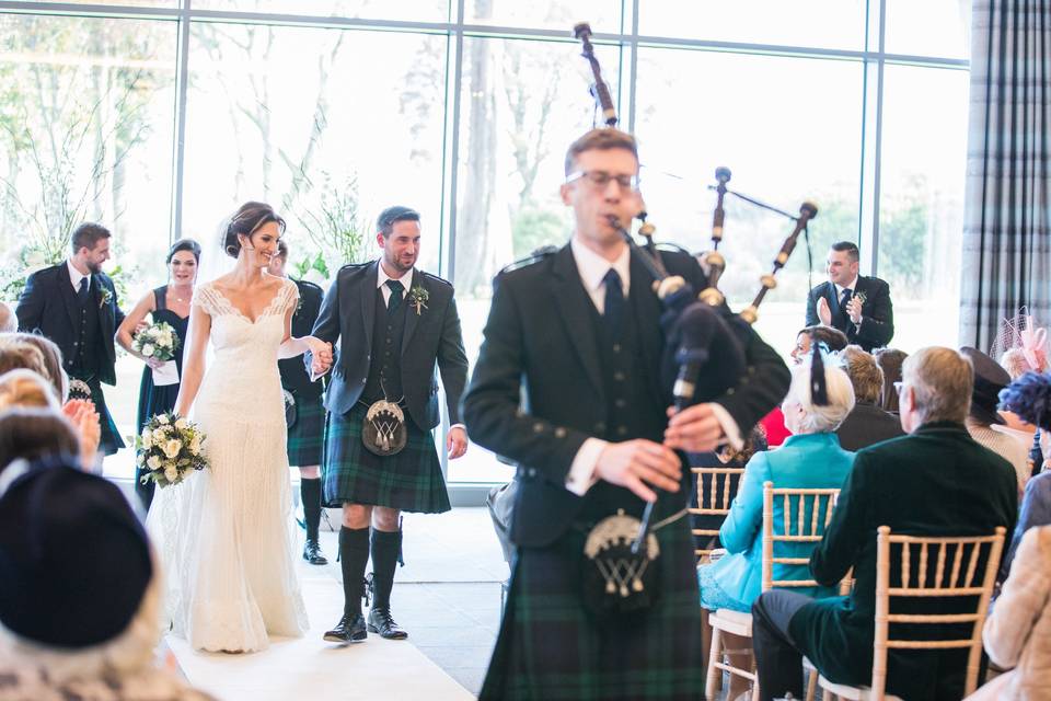 Bagpipes for deals wedding ceremony