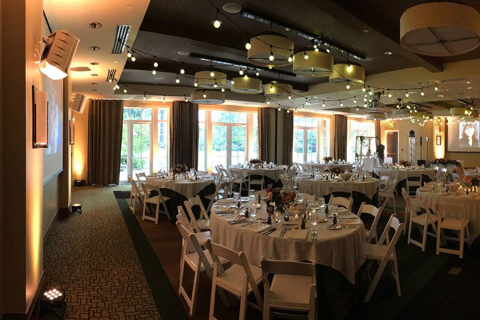 Reception setup