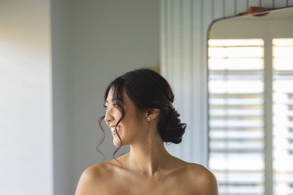 Spa Bella bridal hair