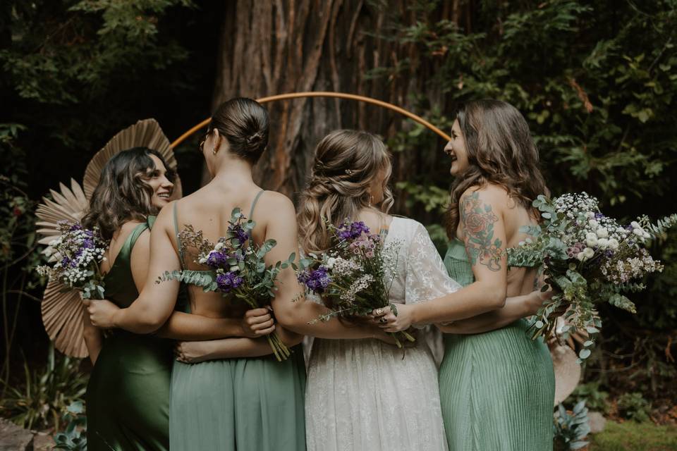 Spa Bella bridal hair