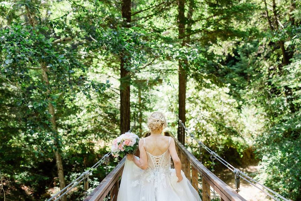 Spa Bella bridal hair