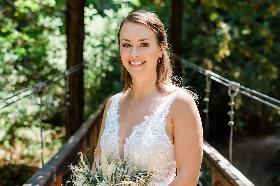 Bridal hair and makeup