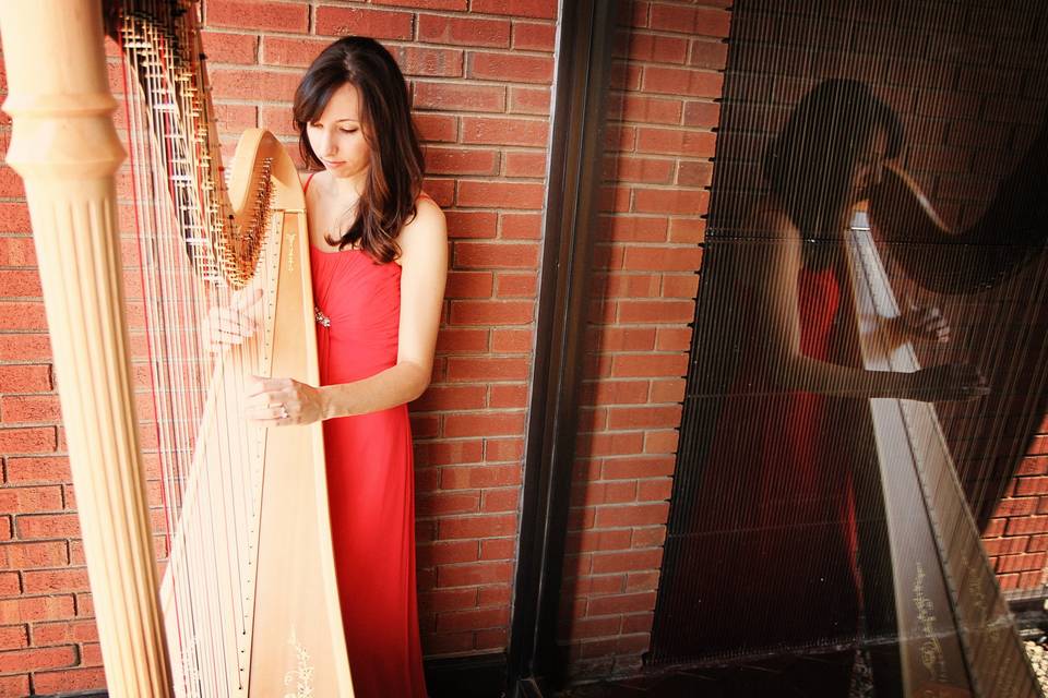 Molly Madden, harpist