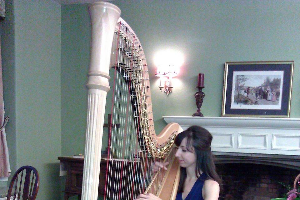Molly Madden, harpist