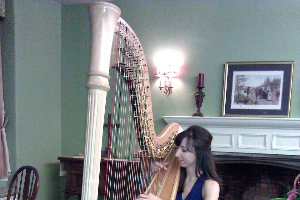 Molly Madden, performing in her Master's Degree recital.