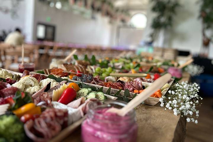 Charcuterie Event Staging