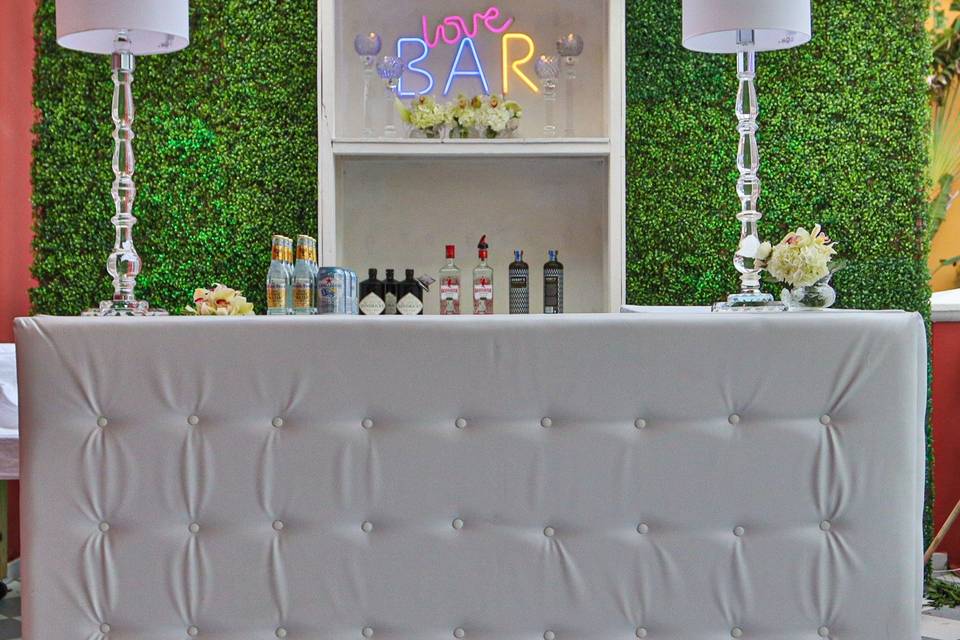 Custom made bar