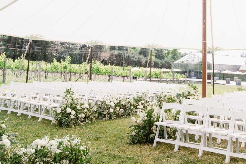 Ceremony at La Caille