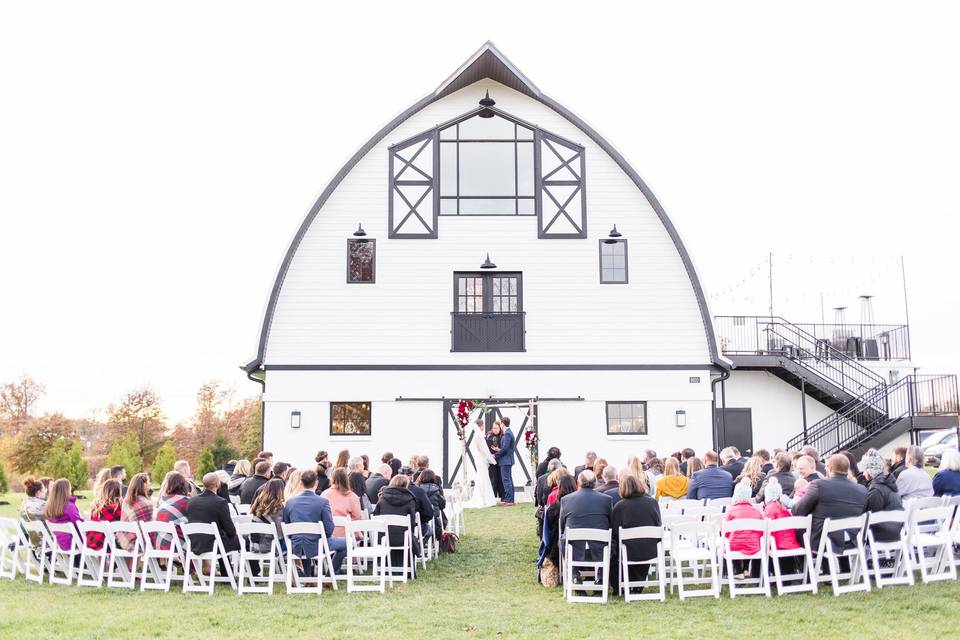 Outdoor ceremony