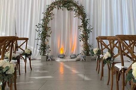 Ceremony Arch & CHandelier