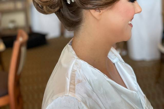 A timeless updo