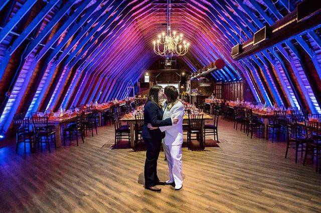 Couple in the barn