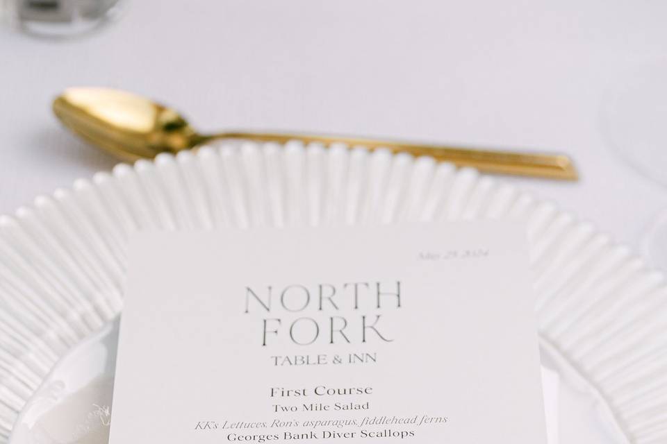 Menu Layout