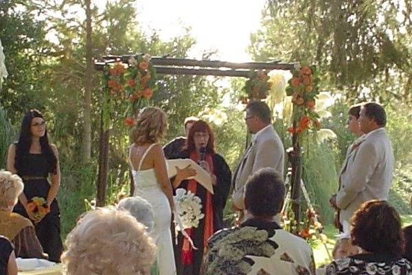 Spiritual Vows: Jae Weiss Farkas, M.S., D.D., Wedding Officiant