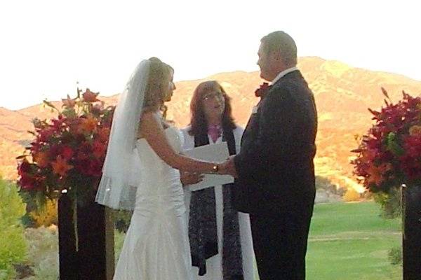 Spiritual Vows: Jae Weiss Farkas, M.S., D.D., Wedding Officiant