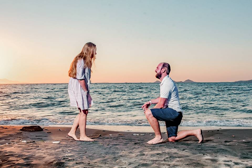 Surprise proposal Kos island