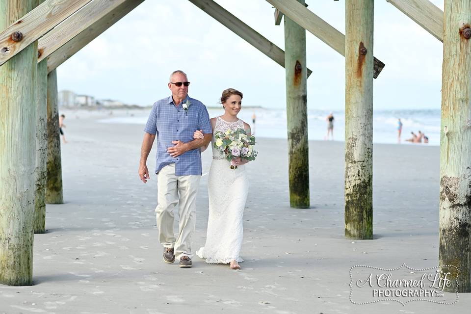 Bride and Father