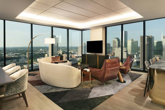 June Presidential Suite Living