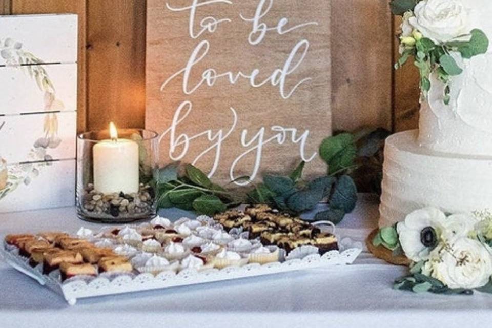 Cake Table Sign