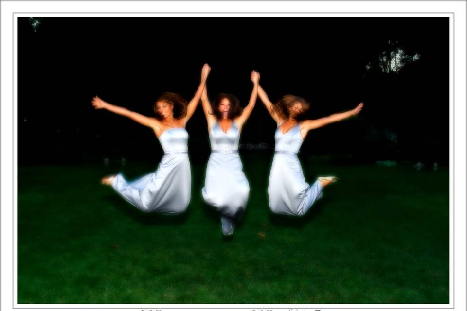 Jumping sisters
