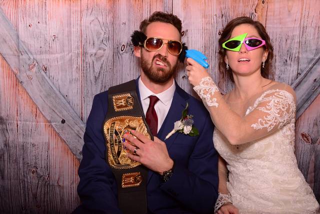 The happy couple