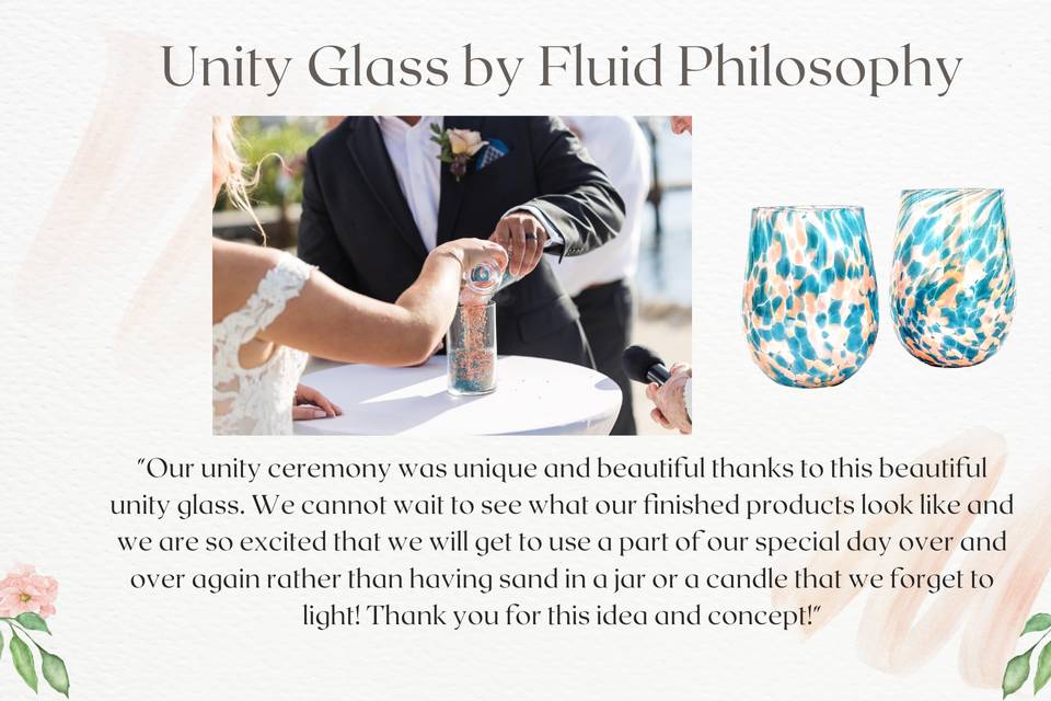 Glass Unity Ceremony