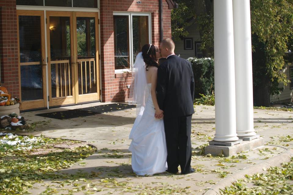 Bride and groom