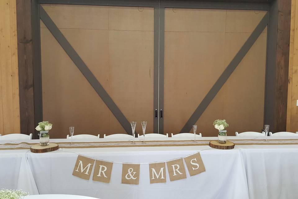 Wedding Head Table