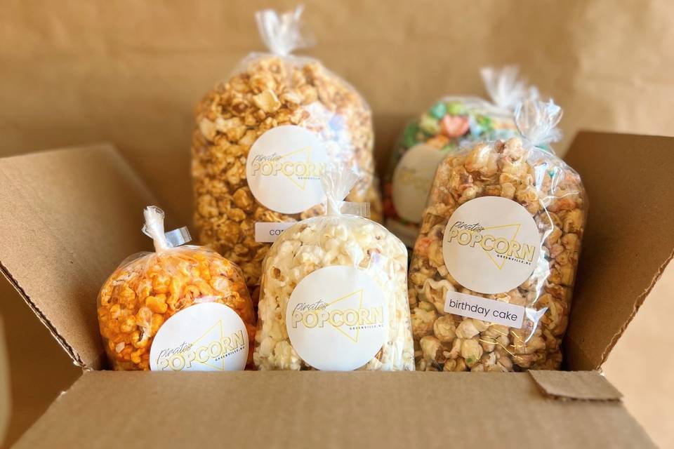 Bagged Popcorn--we ship!