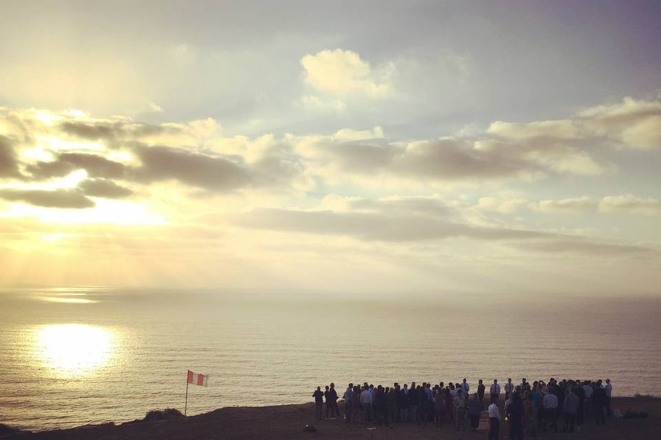 A fantastic ceremony at the Torrey Pines Glider Port!