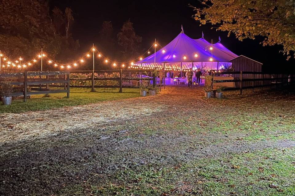 Sail Cloth Tent Rental