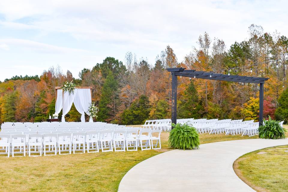 Back Courtyard - Wedding